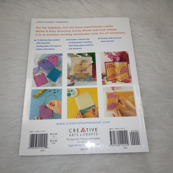 BOOK Quick & Easy Greeting Cards by Cheryl Owen - Picture 7 of 7